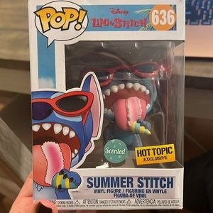 Summer stitch Funko pop 636 Disney
